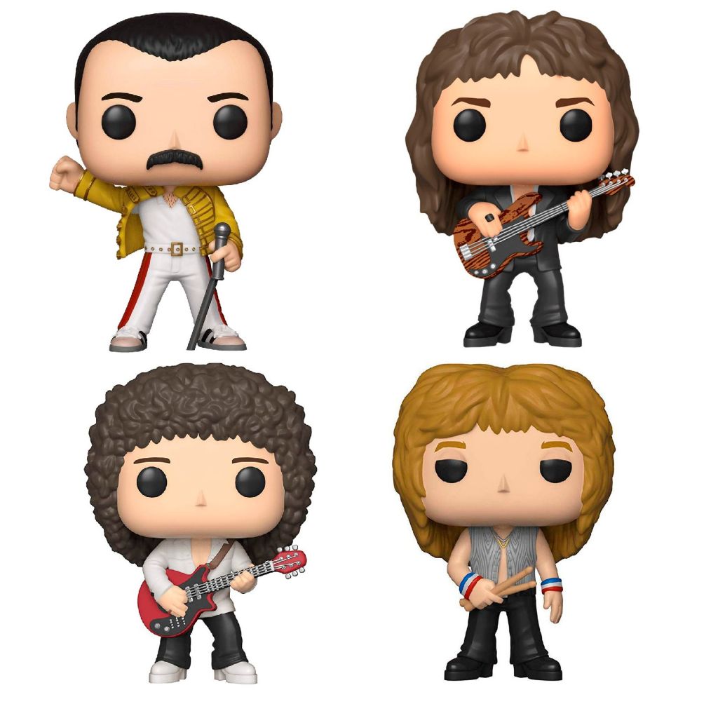 ímãs de geladeira VERSÃO MINI rock Queen Metallica Kiss Slash Axl Beatles