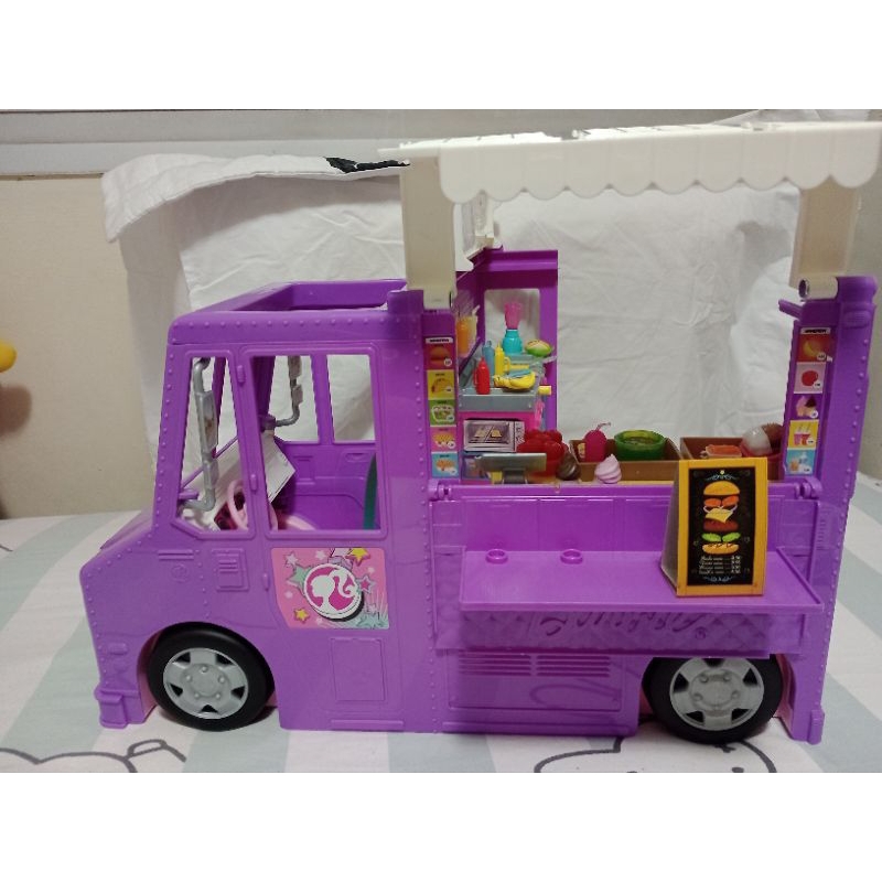 Barbie food hot sale truck toy