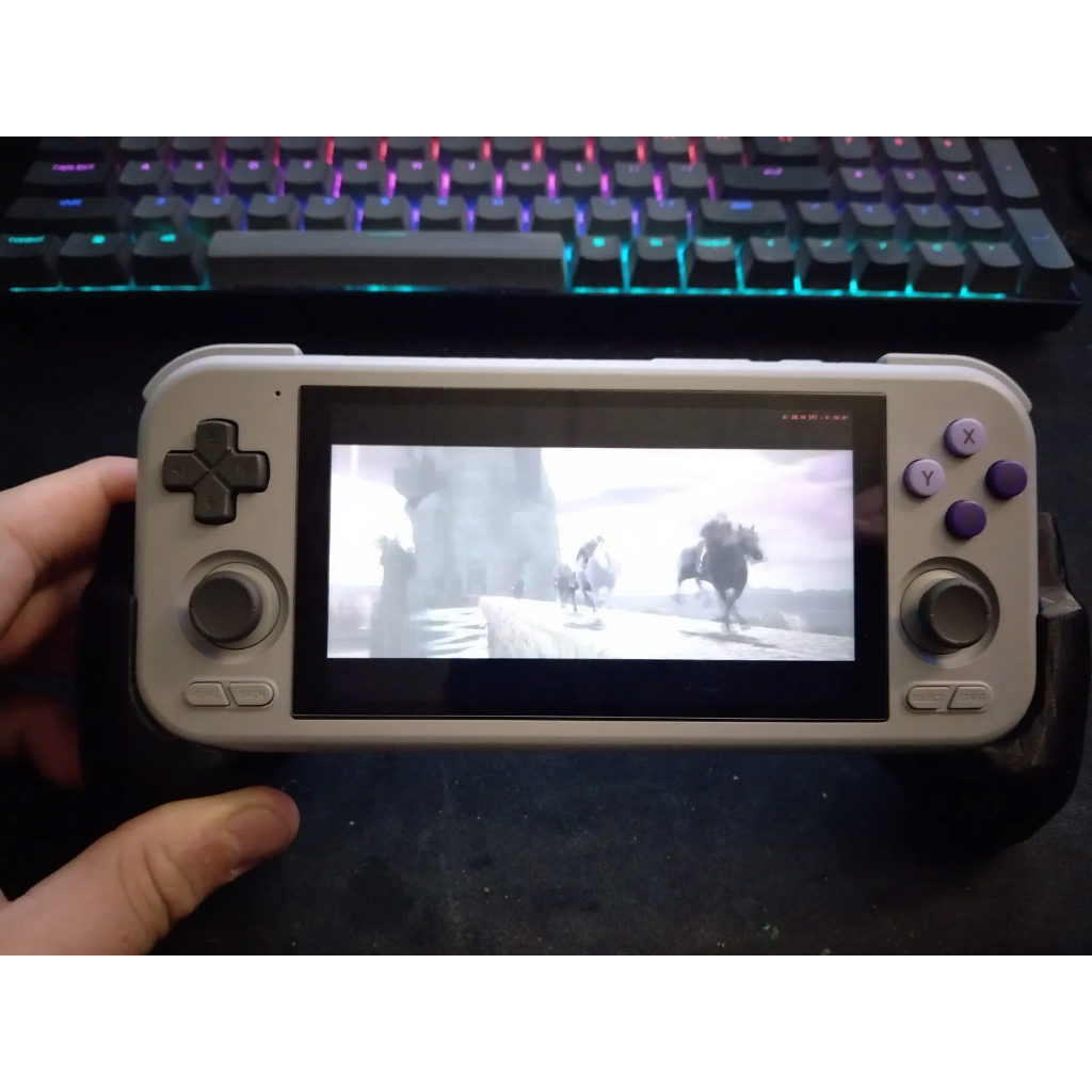 Grip Apoio Pegada Suporte em 3d Para Retroid Pocket 4 e Retroid Pocket 4 Pro