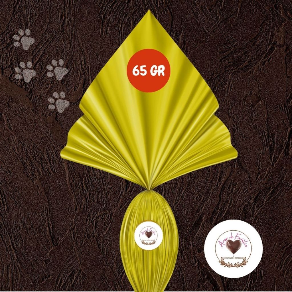 Ovo de Páscoa 65 gramas menor preço