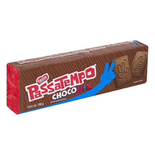 Biscoito Chocomix Passatempo Pacote 150g | Shopee Brasil
