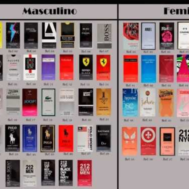 kit 10 PERFUMES IMPORTADOS FEMININO E MASCULINO SORTIDOS