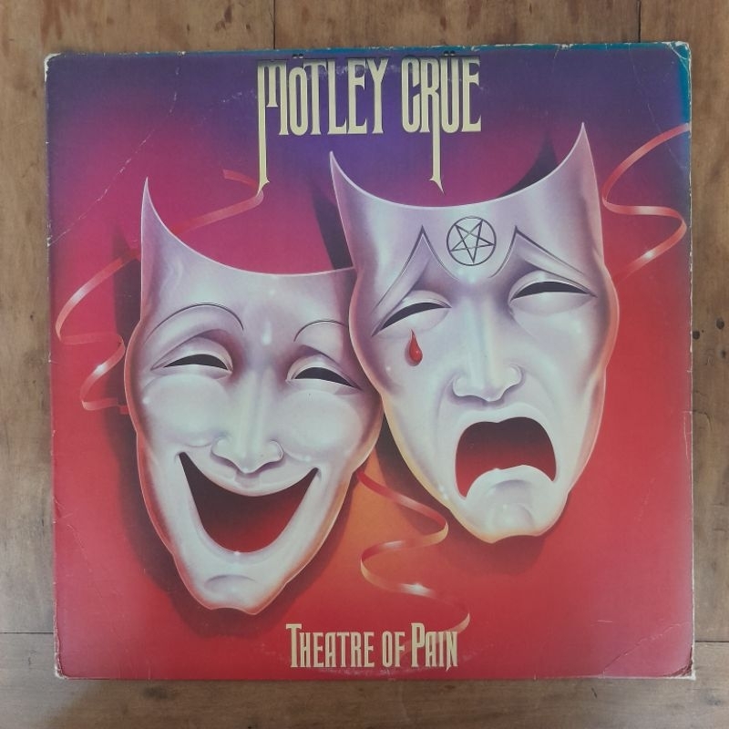 Motley Crue - Theatre of Pain - lp importado 1a prensagem c