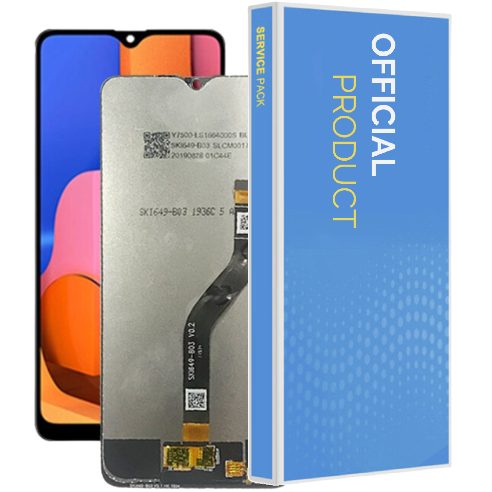 Tela Display Frontal Compatível Com Galaxy A20s A207m + Testada + 1 Ano De Garantia!