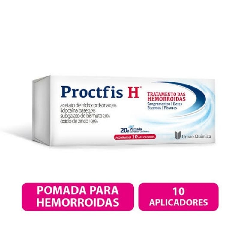 Proctfis H Pomada Hemorroida 20g ( Proctan ). | Shopee Brasil