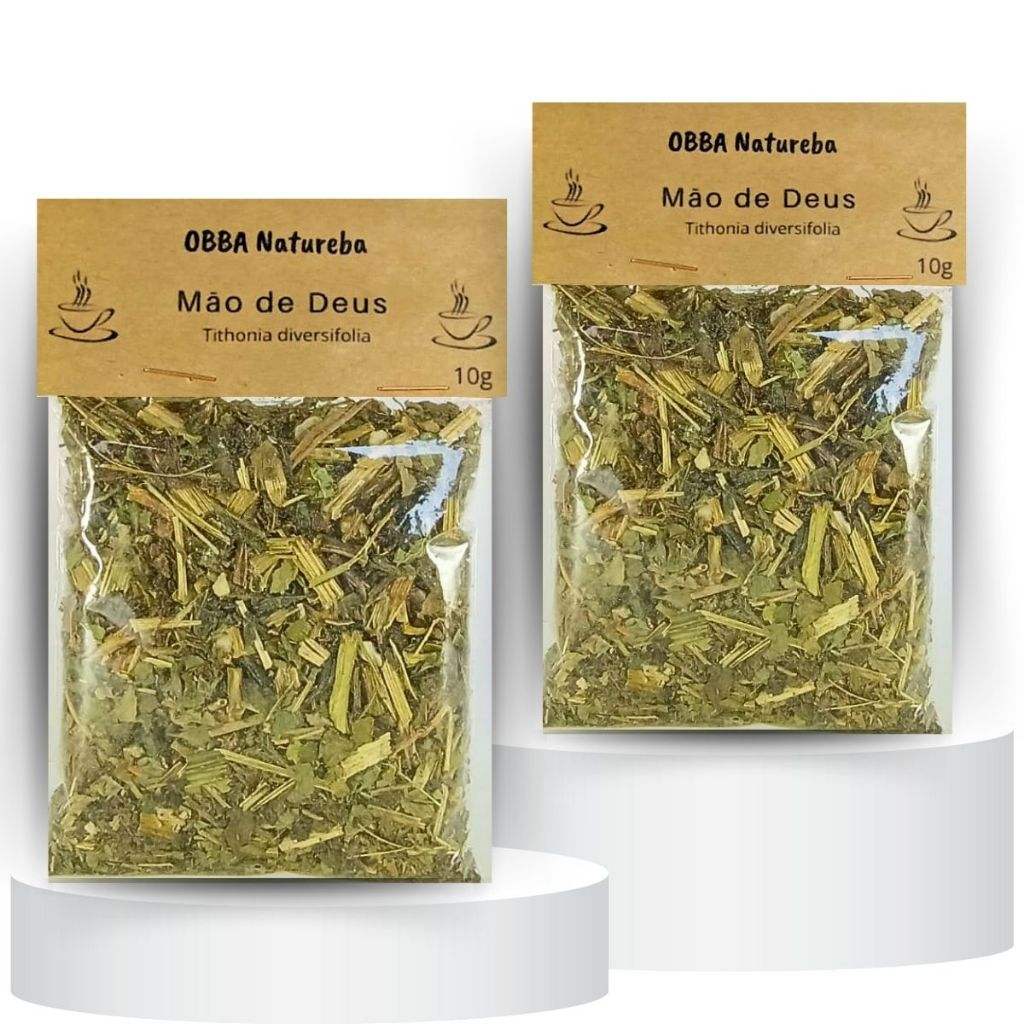 Kit 2 Chá de Mão de Deus-Erva Pura de Alta Qualidade | Shopee Brasil