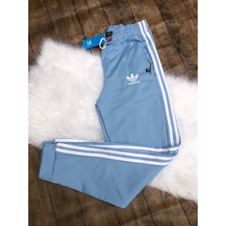 Calça Jogger 3 Listras Retrô Classic Unissex Vermelha Preto e Branco Flanelada