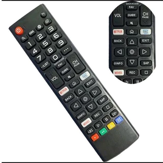 Controle Remoto Compativel Tv LG Smart Netflix Movies Amazon