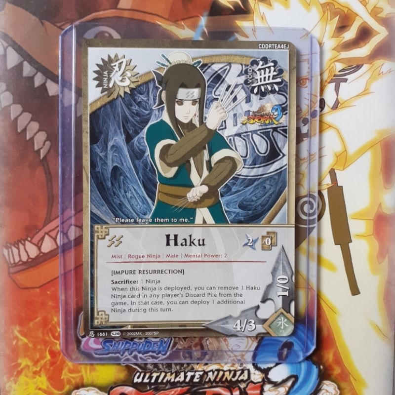 Naruto Shippuden Ultimate Ninja Storm 3 Collectible Card Game CCG
