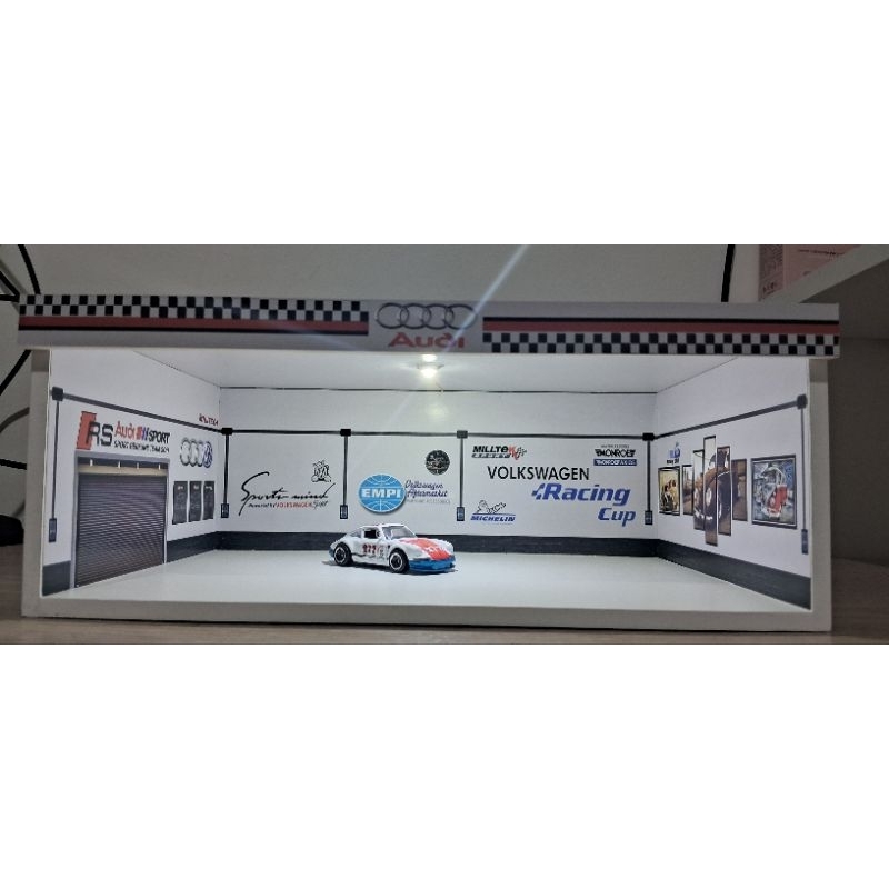 Diorama Garagem Volkswagen & Audi