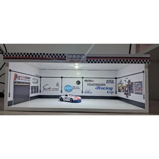 Diorama Garagem Volkswagen & Audi