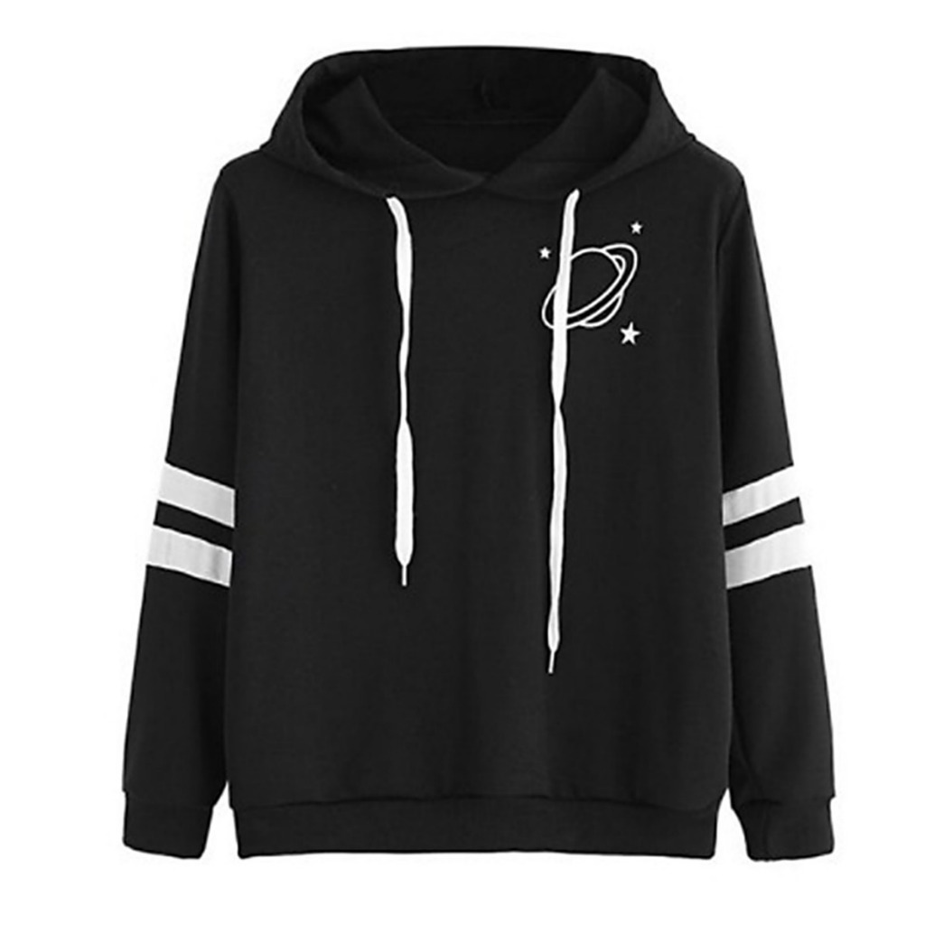 Plus Size Moletom Alien Et Rosa Planet Unissex Com Capuz