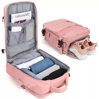 Mochila viral Laptop Viagem Escolar À Prova D'água Executiva Notebook Impermeável Guarda Tenis