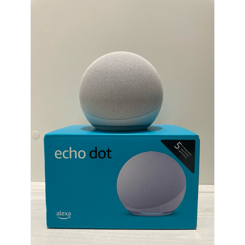 Echo Dot 5 Geraçao Smart Speaker com Alexa - Amazon Glacier White (Branco)