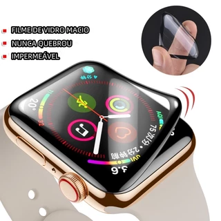 3D Soft CurvedScreen Protectors Para Apple Watch 44 45 40 41 42 38 49mm iWatch Película Protetora