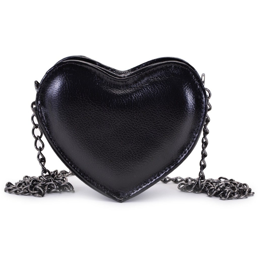 Bolsinha Feminina Transversal Bolsa Coração Mini Bag Lado Ombro
