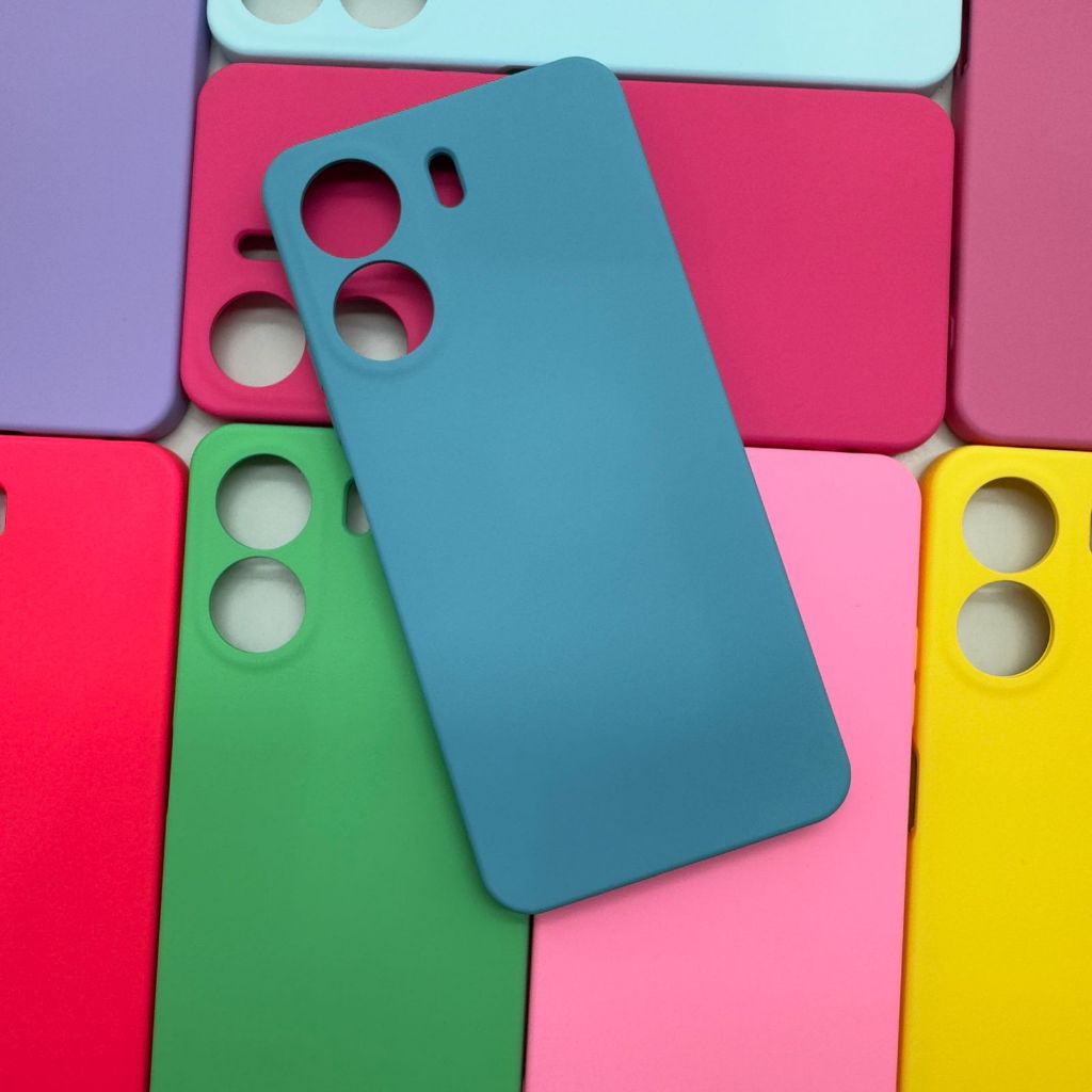 Kit Capa Pelicula 3d Para Xiaomi Redmi 13c Capinha Aveludada Case