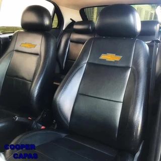 Capa Banco Automotivo Carro Couro Celta Corsa Classic Onix Novo Prisma Vectra Astra em Oferta na Shopee