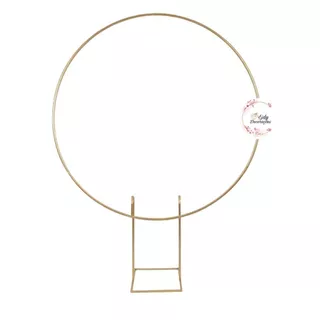 ARCO DE 1,50 PAINEL REDONDO FERRO DOURADO PROMOÇÃO