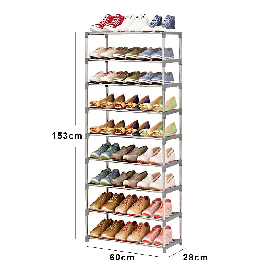 Sapateira Vertical para até 30 Pares com 10 prateleiras