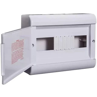Quadro de Distribuição Sobrepor P/ 12 Disjuntores DIN Branco STECK Ouro Box