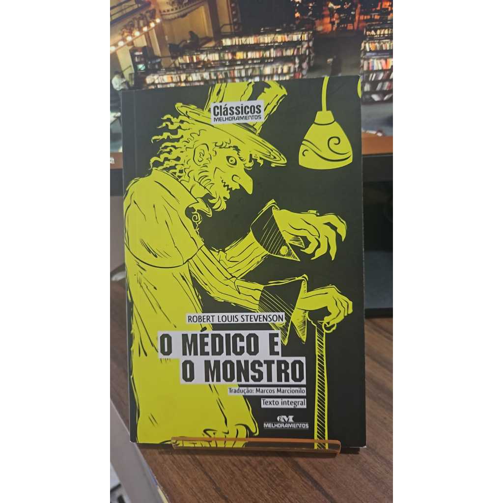 LIVRO O MÉDICO E O MONSTRO - ROBERT LOUIS STEVENSON - CLÁSSICOS ...