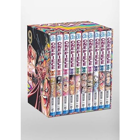 One Piece em Japonês Box Set Vol.1~10 (Mangá em Japonês) | Shopee