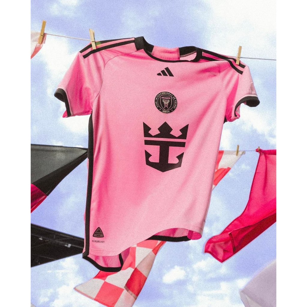 MESSI 10 Inter Miami CF Camisetas Preta Rosa 2023 2024