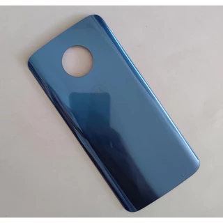 Tampa Traseira de Vidro Modelo Moto G6 Plus Azul Claro ( Não serve no G6 Comum)