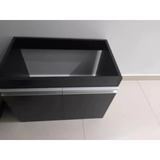 Gabinete 50 Cm 100% Mdf -Banheiro Lavanderia