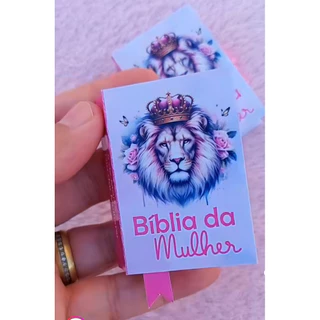 50/100 Lembrancinhas dia da Mulher - Biblia da Mulher bis em Oferta na Shopee