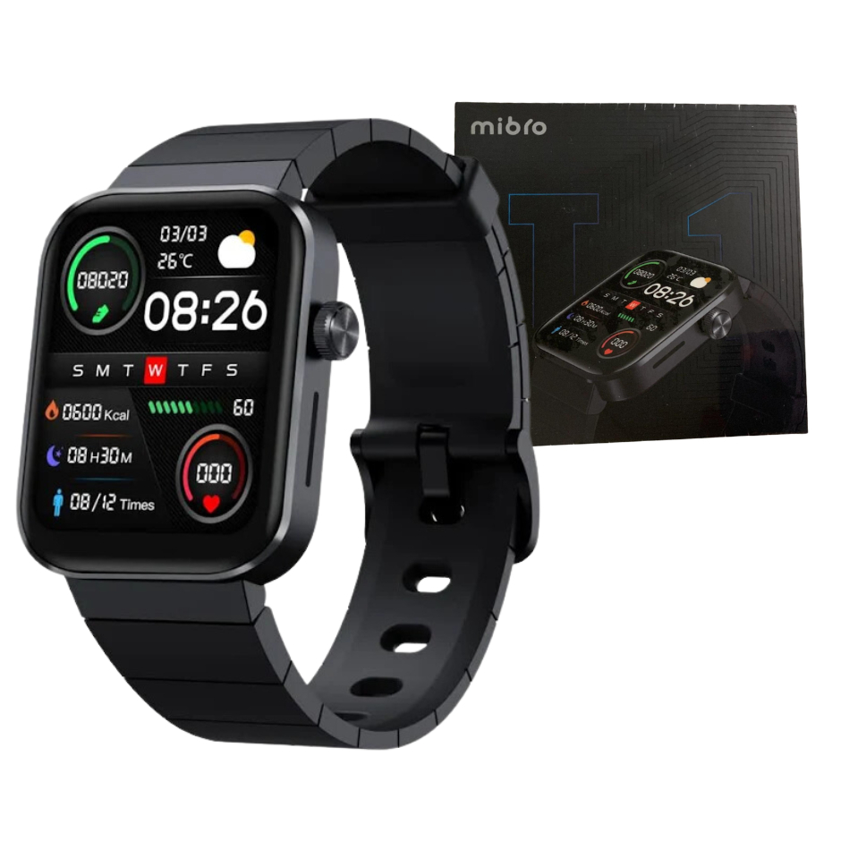 Mibro Smart Watch T1 Rastreador De Fitness Impermeável 2atm