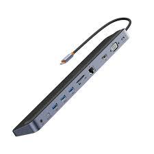 Adaptador Hub Baseus Multifuncional 11 Em 1 Tipo C Notebook