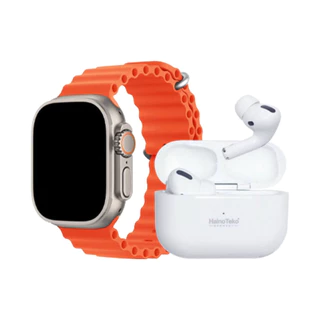 Relógio Smartwatch i20 ULTRA 2 MAX SUIT (7 Pulseiras) + 1 Fone de ouvido Bluetooth
