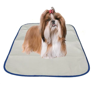 Kit 4 Uni. Tapetes Higiênicos Lavável Para Cães Pet Cachorro Reutilizável