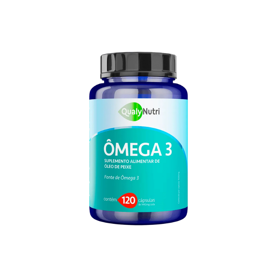 Ômega 3 1000mg 120cps QualyNutri