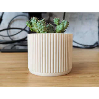 Vaso Cachepot Atlas - Impressão 3D - Alta Qualidade