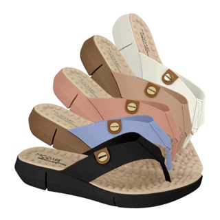 Chinelo Ortopedico Feminino Modare Original Tamanco Massageador Ultra Conforto Anabela para Esporao e Fascite Plantar