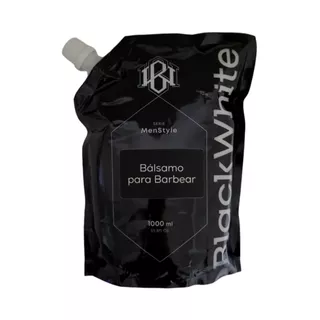 Bálsamo para Barbear 1L Refil - Black White