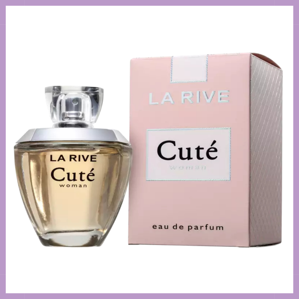 Perfume La Rive Cute Cuté Feminino 100ml Floral Frutado De Mulher Para ...