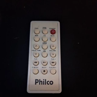 Controle remoto rádio Philco