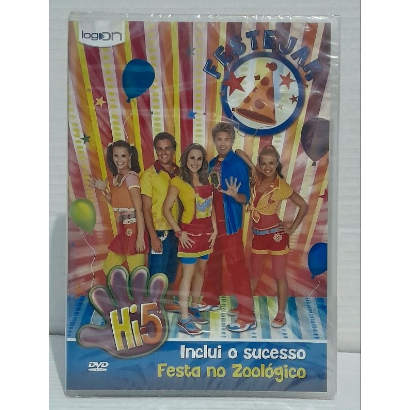 Dvd Hi-5 - Festejar (Novo/Original/Lacrado) | Shopee Brasil