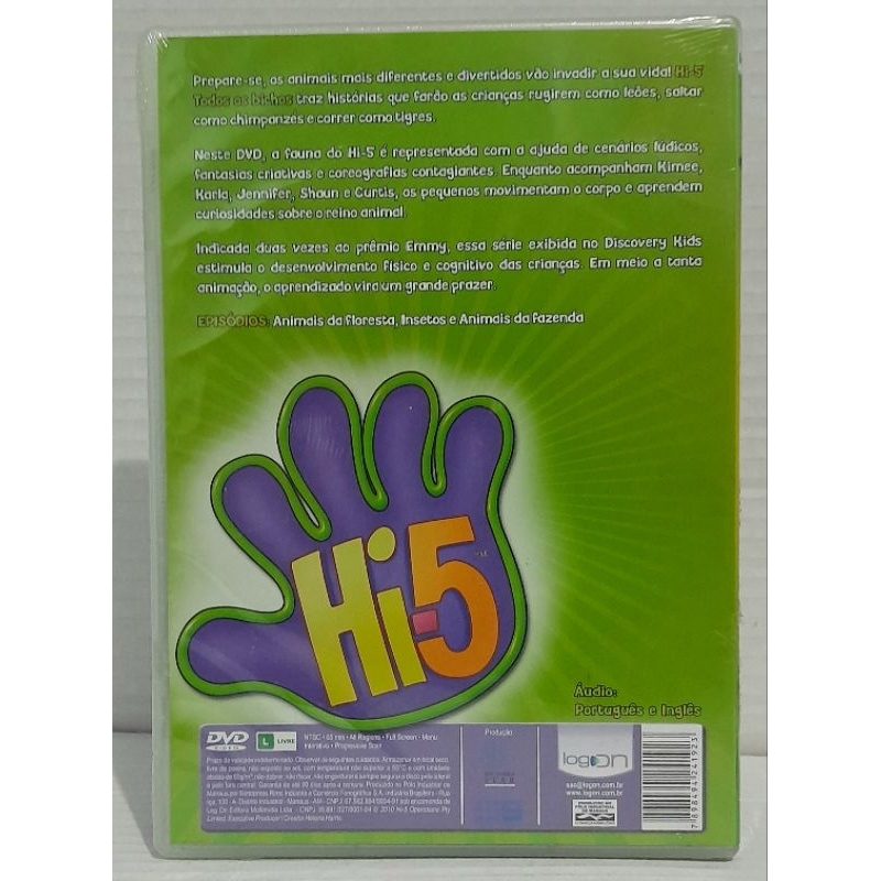 FMX DVD 5枚セット Fulll Boogie WE Dvd Hi-5 - Todos os Bichos (Novo/Original/Lacrado) | Shopee Brasil