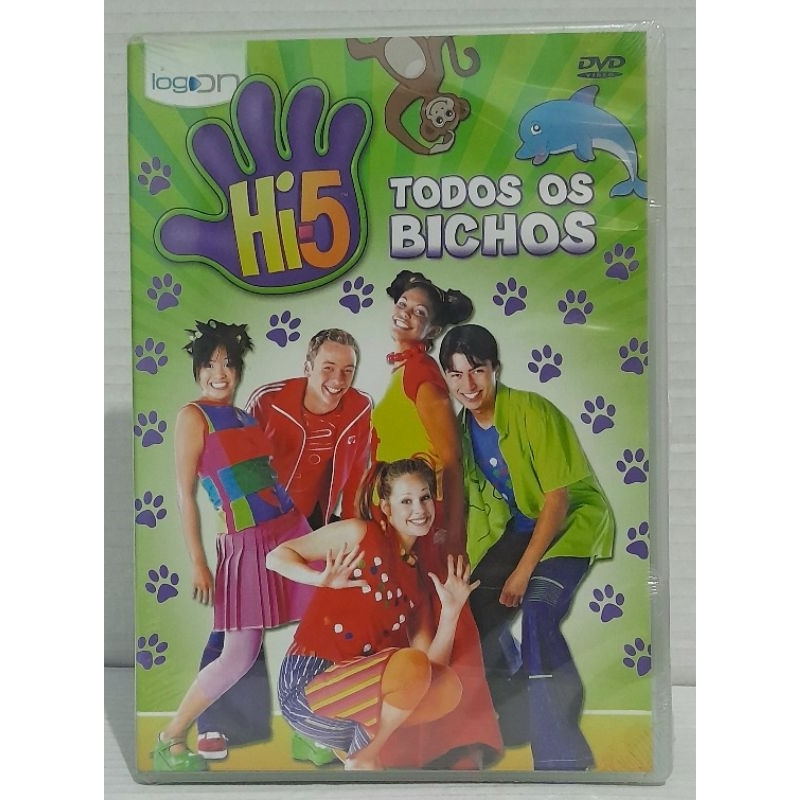 Dvd Hi-5 - Todos os Bichos (Novo/Original/Lacrado) | Shopee Brasil