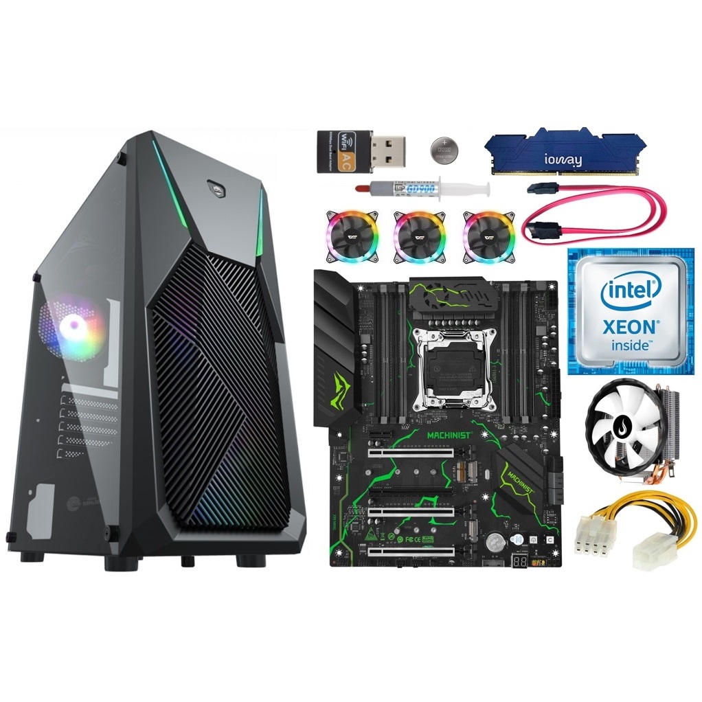 Kit Gamer X99 Xeon E5 2650v4/ 16gb32gb/ Cooler + Shopee Brasil