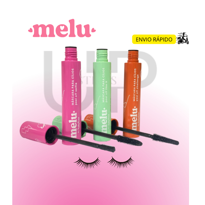 Mascara De Cilios Ruby Rose by Melu Rimel Peel Off Alta Fixação ...