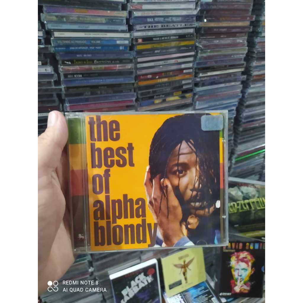 Cd Alpha Blondy The Best Of | Shopee Brasil
