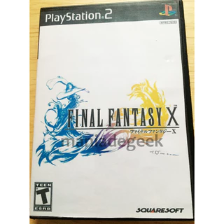 Jogo Final Fantasy X para play 2 ps2