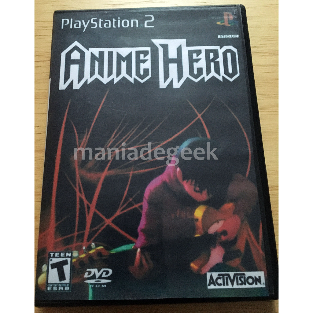 Jogo Anime Hero 1 para play 2 ps2