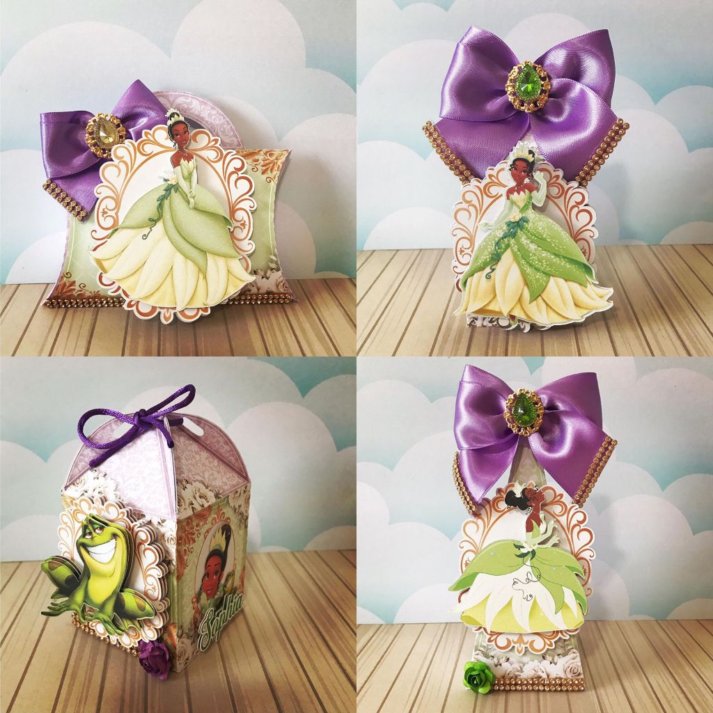 Kit Caixas Personalizadas A Princesa e o Sapo ou Monte seu Kit | Shopee ...